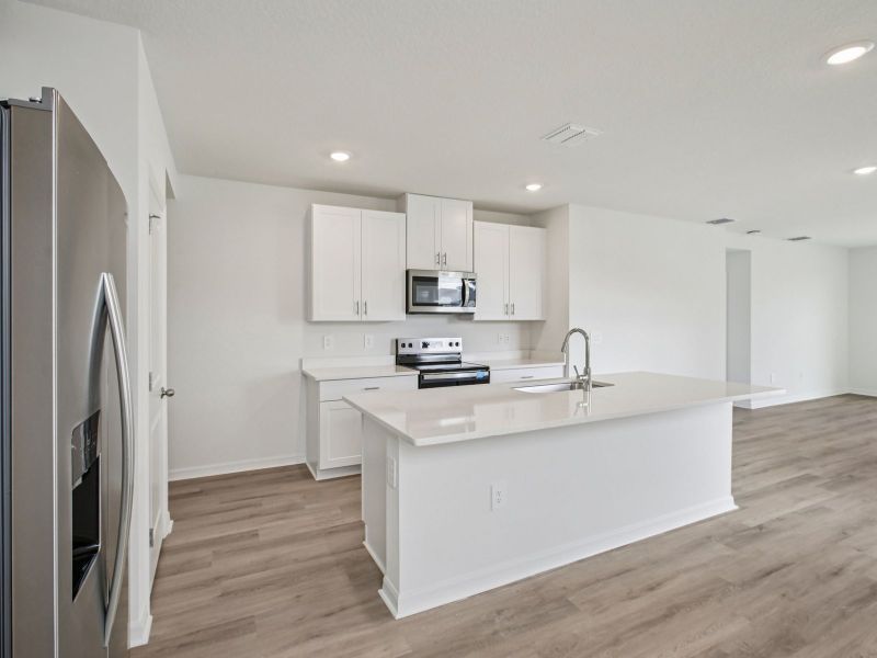 Furnished interior view inside a new home in Salt Meadows - Premier Series, Parrish (Image 3).