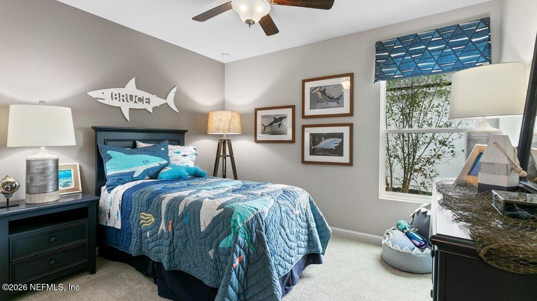 Furnished interior view inside a new home in Sawmill Branch, Palm Coast (Image 12).