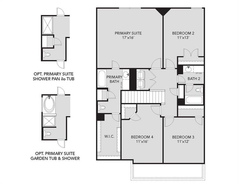 2D floor plan layout of this home in Hanna Ranch, Everman, TX (Image 2). 2D floor plan layout of this home in Hanna Ranch, Everman, TX (Image 2).