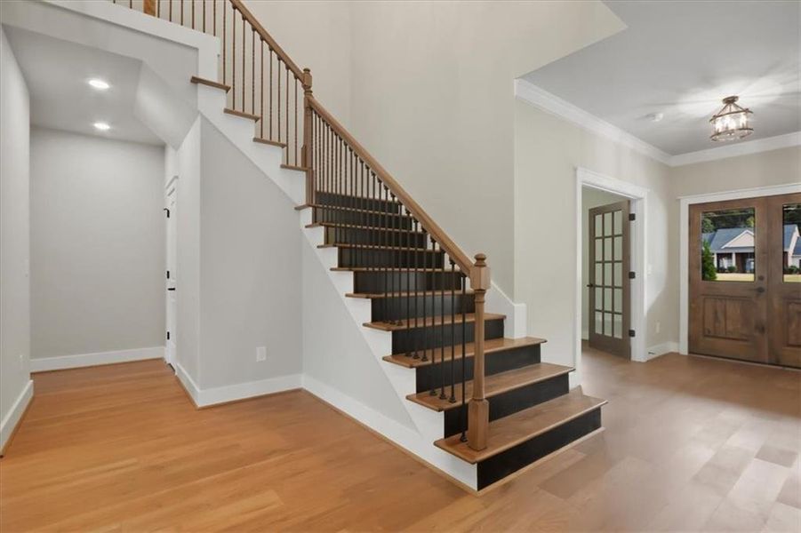 Spacious, unfurnished interior of a new home in , Monroe (Image 23). Spacious, unfurnished interior of a new home in , Monroe (Image 23).