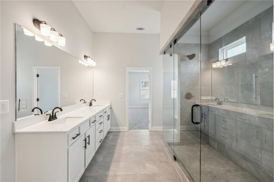 Furnished interior view inside a new home in Fowler Farms, Auburn (Image 14).