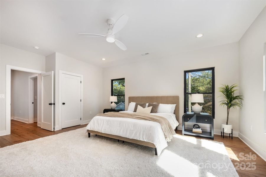 Furnished interior view inside a new home in , Charlotte (Image 18).