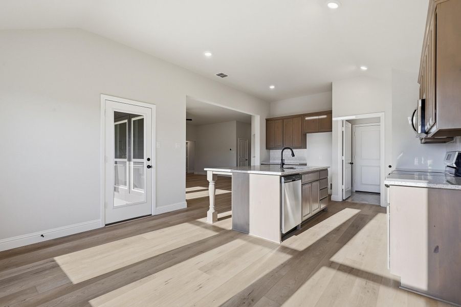 Representative furnished interior of a home built from the McKinley I by Cheldan Homes in Terra Vista Estates, Springtown (Image 37).
