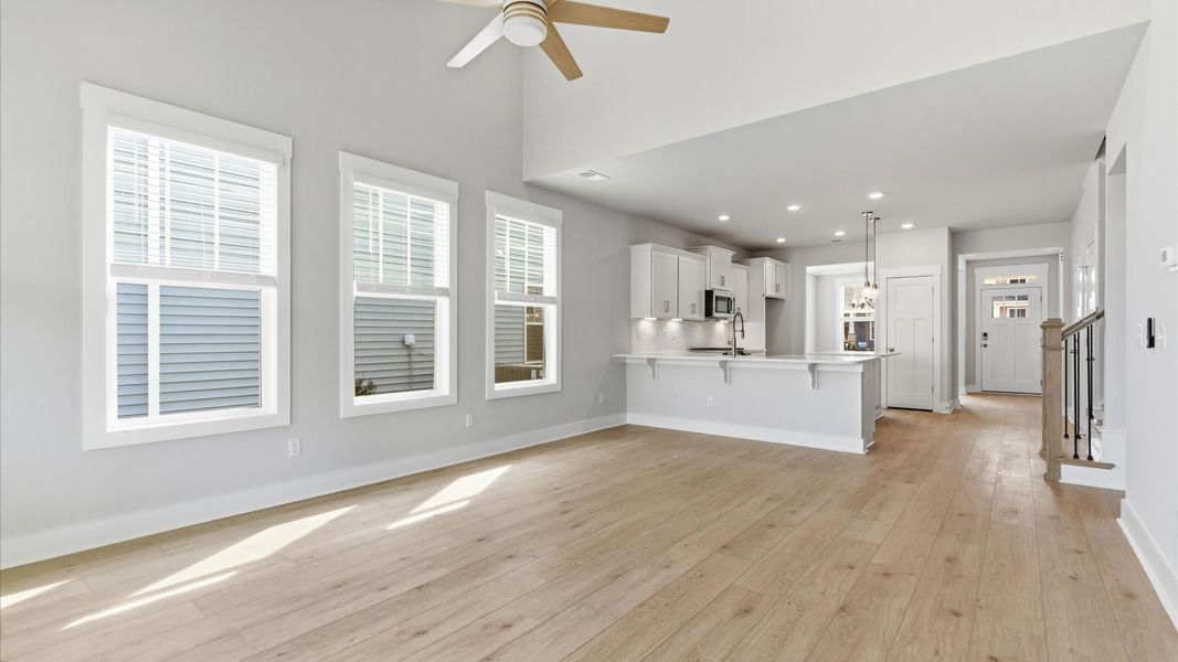 Furnished interior view inside a new home in Walnut Ridge, Inman (Image 14).