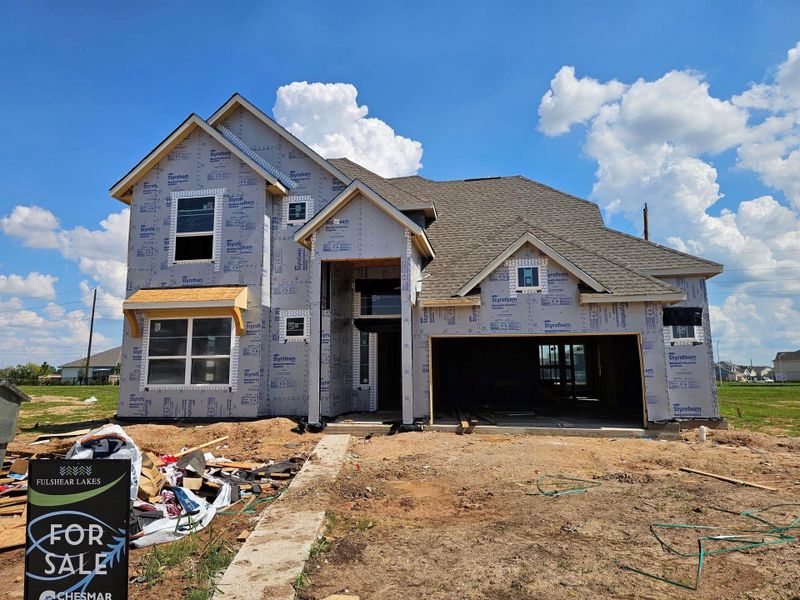 Home progress as of 9/2025 Home progress as of 9/2025