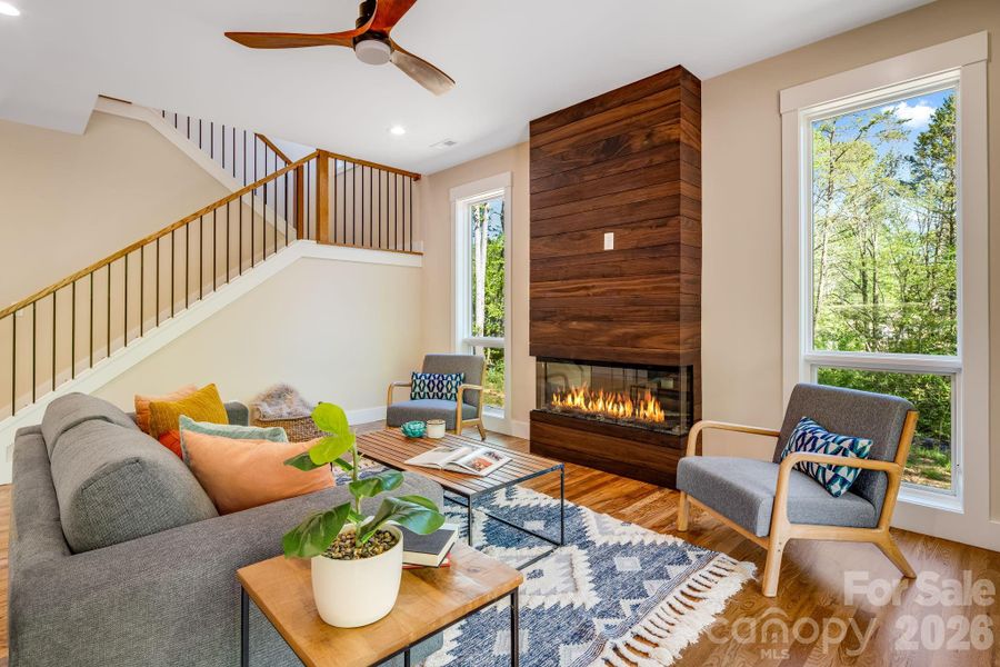 Furnished interior view inside a new home in , Black Mountain (Image 32).