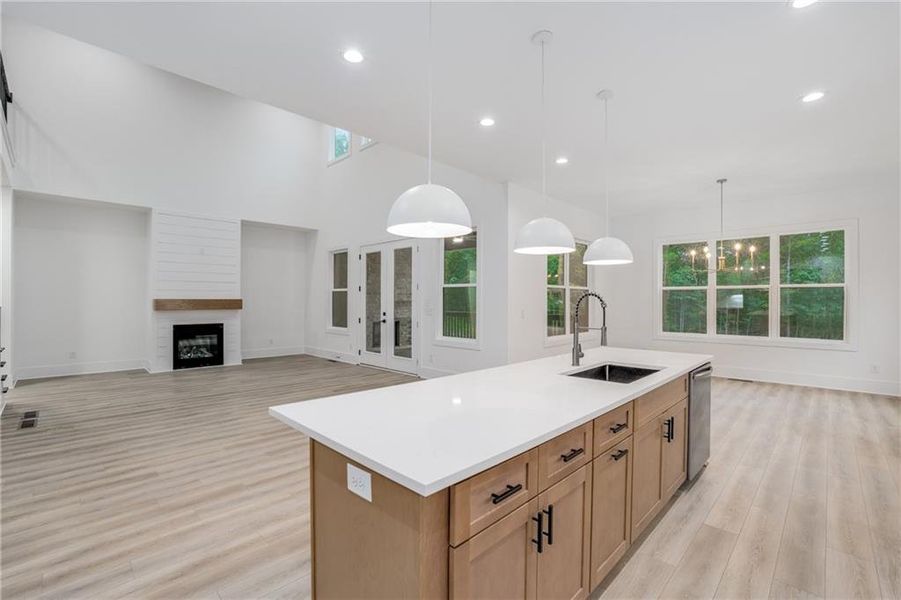Furnished interior view inside a new home in , Jefferson (Image 9).