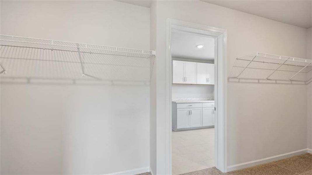 Spacious, unfurnished interior of a new home in The Gates at Pates Creek, Hampton (Image 21). Spacious, unfurnished interior of a new home in The Gates at Pates Creek, Hampton (Image 21).