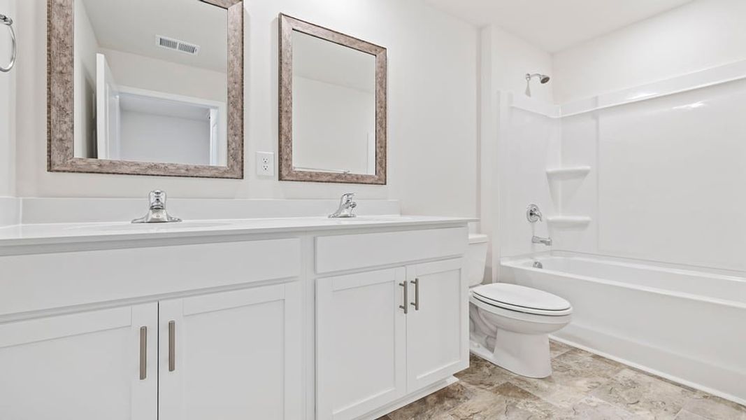 Representative furnished interior of a home built from the Belhaven by D.R. Horton in Palmetto Valley, Anderson (Image 10).