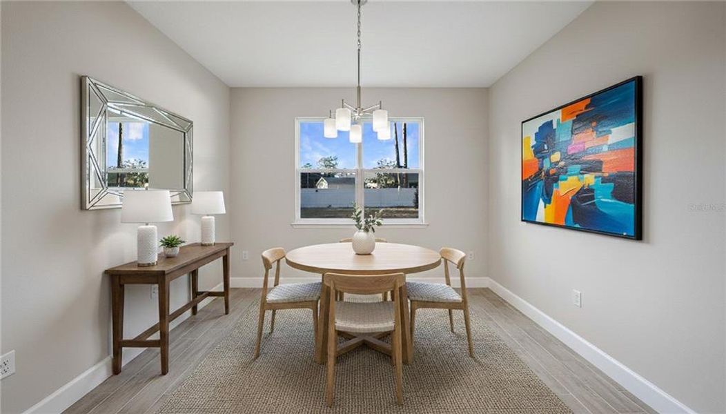 Furnished interior view inside a new home in , Palm Coast (Image 15).