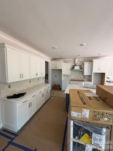 Construction progress of homesite 419