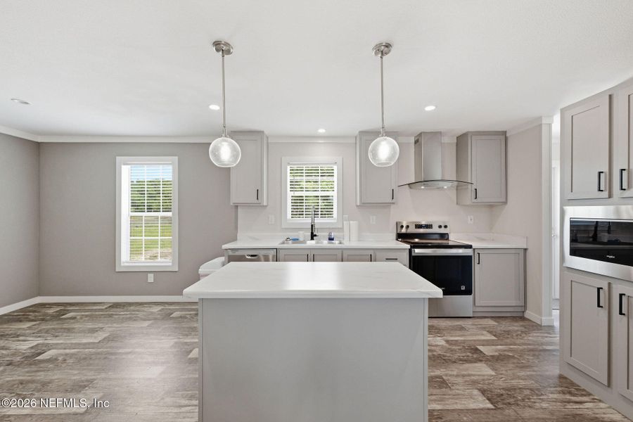 Furnished interior view inside a new home in , Pomona Park (Image 11).