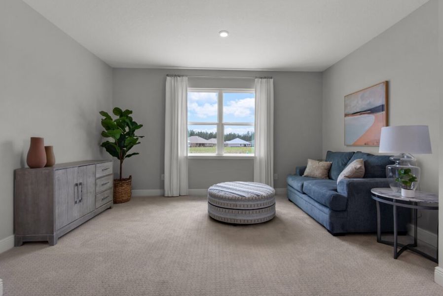 Representative furnished interior of a home built from the Hamilton by Holiday Builders in Sanborn Hill, Milton (Image 9). Representative furnished interior of a home built from the Hamilton by Holiday Builders in Sanborn Hill, Milton (Image 9).