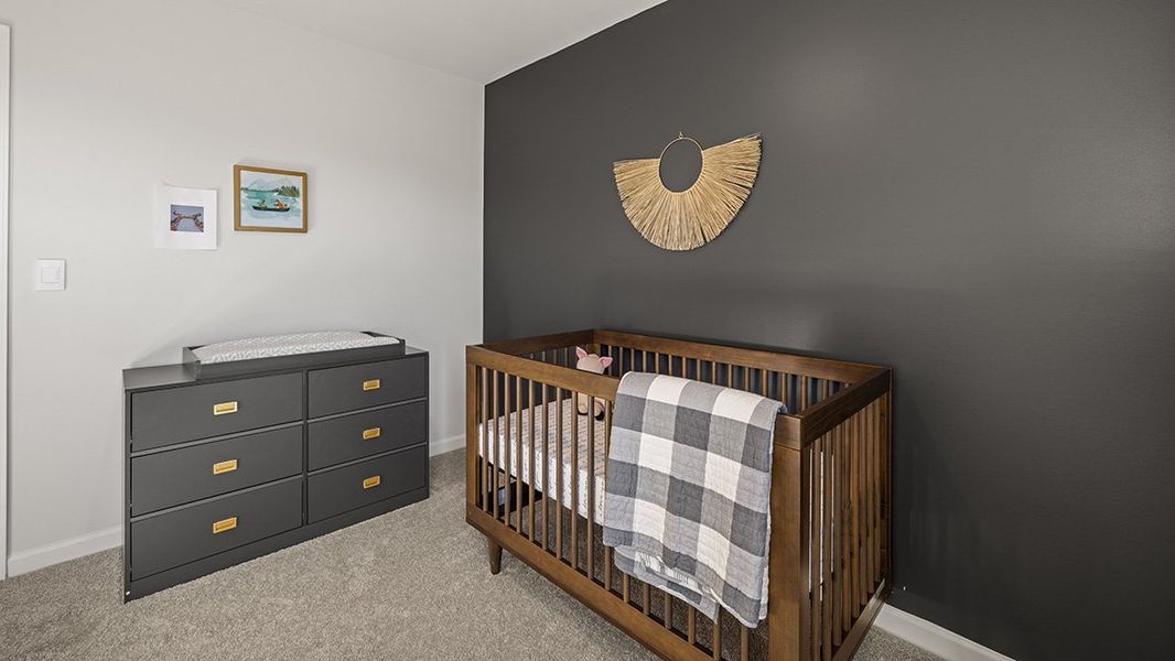Representative furnished interior of a home built from the Sudbury by D.R. Horton in Pointe Park, Union City (Image 42).