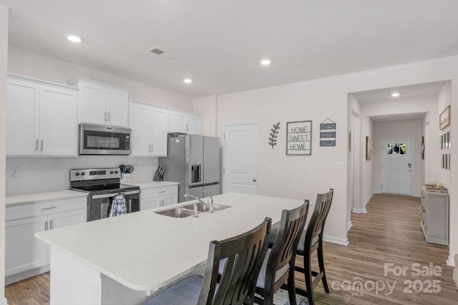 Furnished interior view inside a new home in Crossroads, Locust (Image 25). Furnished interior view inside a new home in Crossroads, Locust (Image 25).
