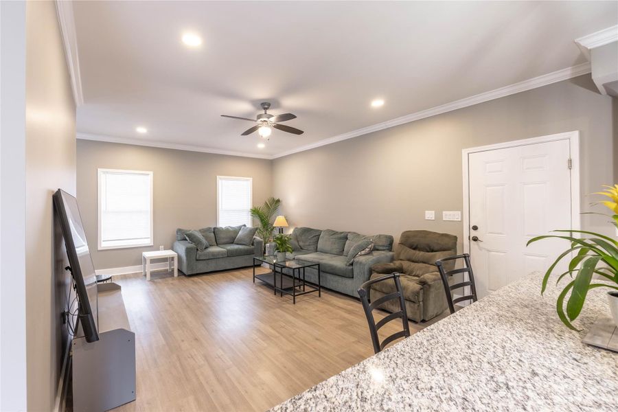 Furnished interior view inside a new home in , Cherryville (Image 17).