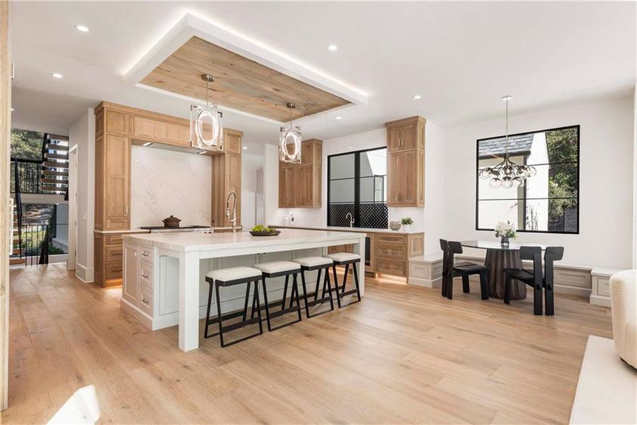 Furnished interior view inside a new home in , Sandy Springs (Image 58).