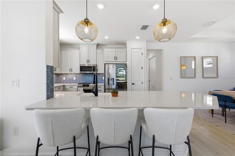 Furnished interior view inside a new home in , Bradenton (Image 15). Furnished interior view inside a new home in , Bradenton (Image 15).