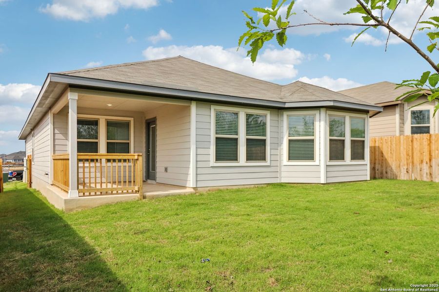Exterior details and patio area of a home in Remington Ranch, San Antonio (Image 27). Exterior details and patio area of a home in Remington Ranch, San Antonio (Image 27).