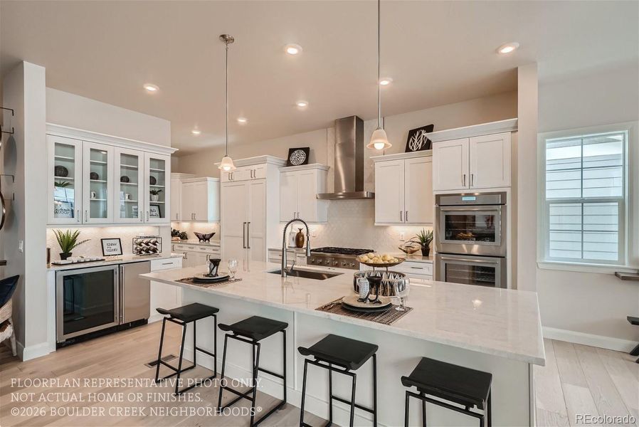 Furnished interior view inside a new home in , Broomfield (Image 20).