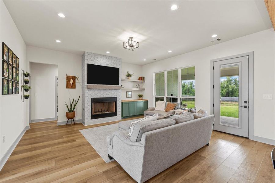 Furnished interior view inside a new home in , Moody (Image 8).