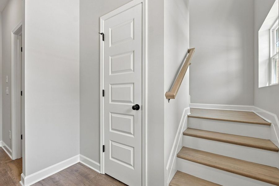 Tahoe Townhome Stairway to Second Floor