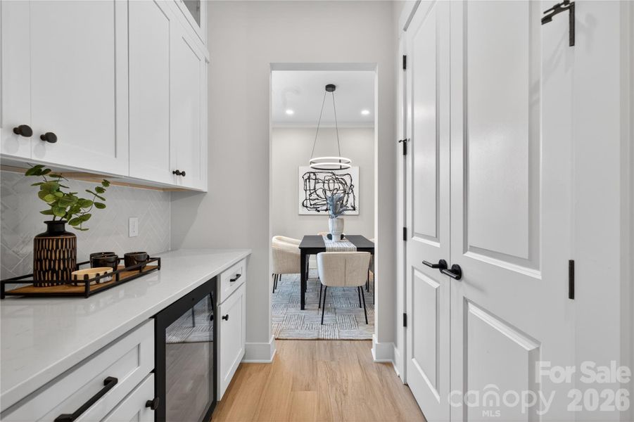 Furnished interior view inside a new home in , Hickory (Image 28).