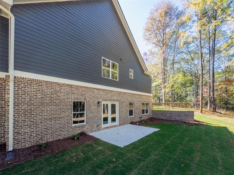 Exterior details and patio area of a home in , Monroe (Image 30). Exterior details and patio area of a home in , Monroe (Image 30).