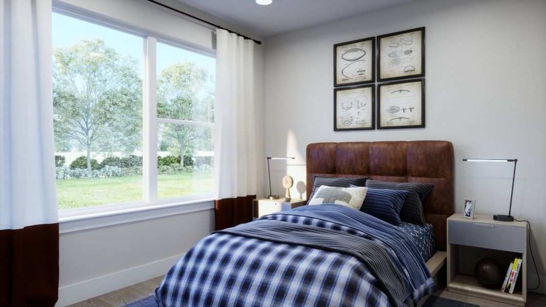 Representative furnished interior of a home built from the A Interior Unit by Trumark Homes in Hillcrest Creek, Arvada (Image 7).