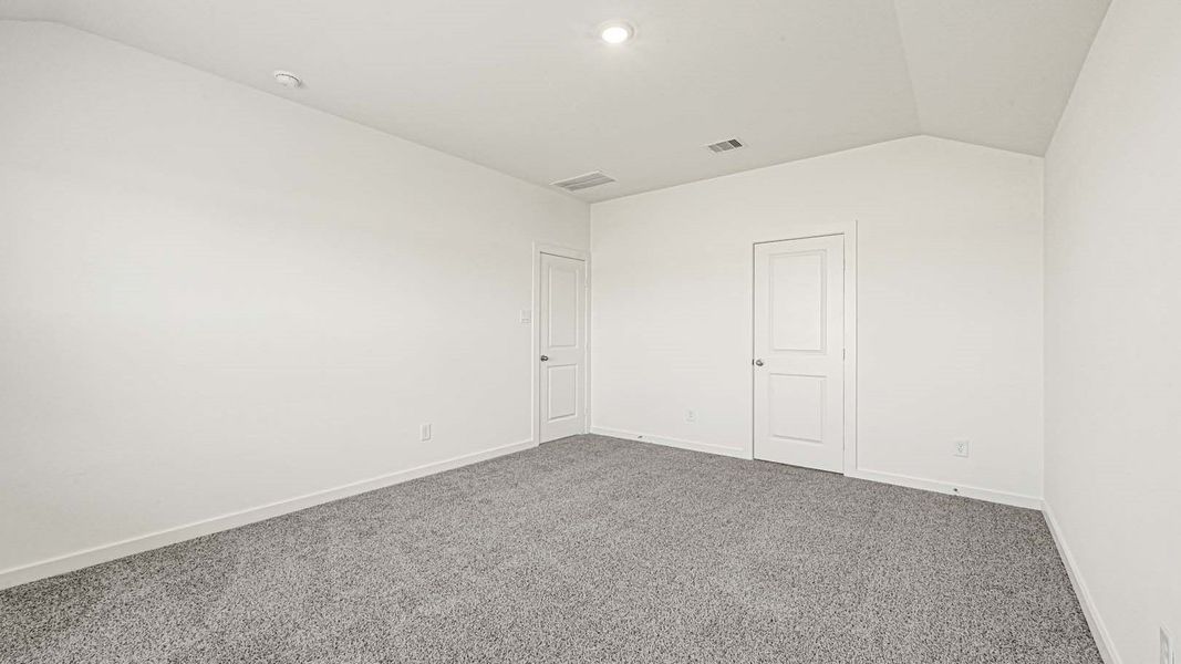 Representative unfurnished interior of a home built from the Denton by D.R. Horton in Holly Ridge, Rosenberg (Image 23).