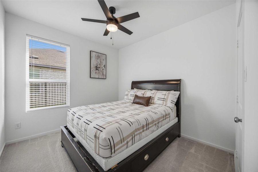 Bedroom 2 w/ Ceiling Fan Bedroom 2 w/ Ceiling Fan