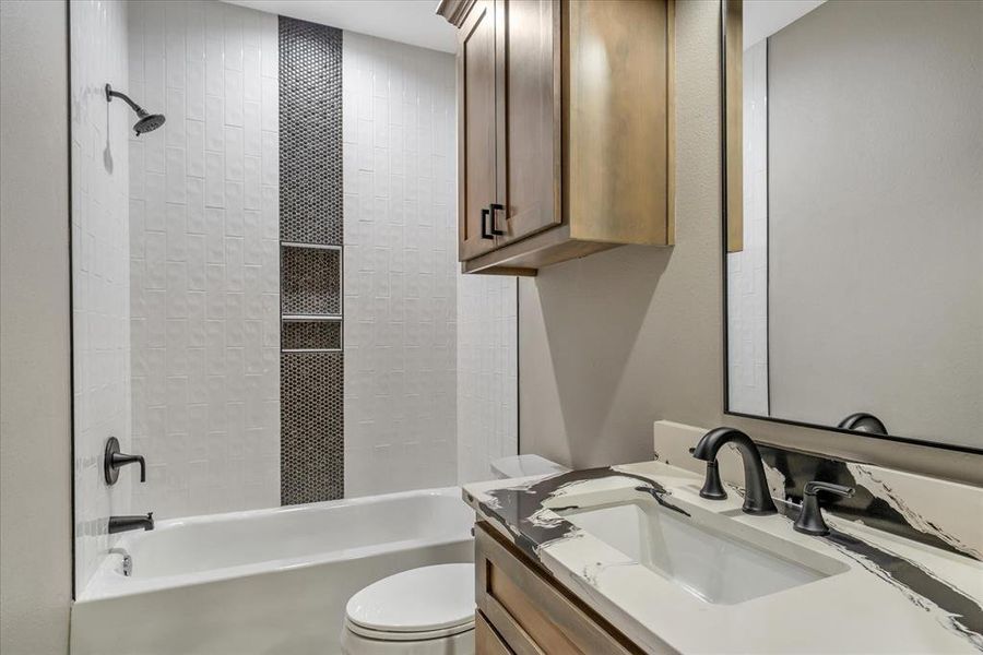 Furnished interior view inside a new home in , Bullard (Image 8).