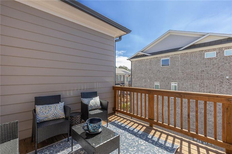 Exterior details and patio area of a home in , Peachtree Corners (Image 29). Exterior details and patio area of a home in , Peachtree Corners (Image 29).