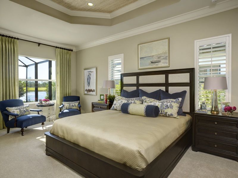 Representative furnished interior of a home built from the Applause by Neal Communities in Boca Royale Golf & Country Club at Wellen Park, Englewood (Image 10).