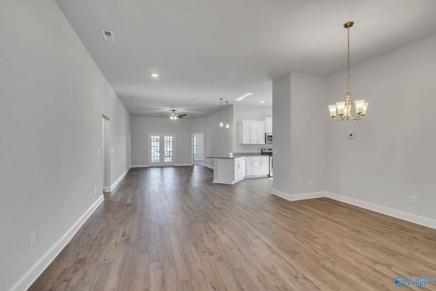 Representative unfurnished interior of a home built from the 2200 by Adams Homes in Winding Oaks, Weeki Wachee (Image 12). Representative unfurnished interior of a home built from the 2200 by Adams Homes in Winding Oaks, Weeki Wachee (Image 12).