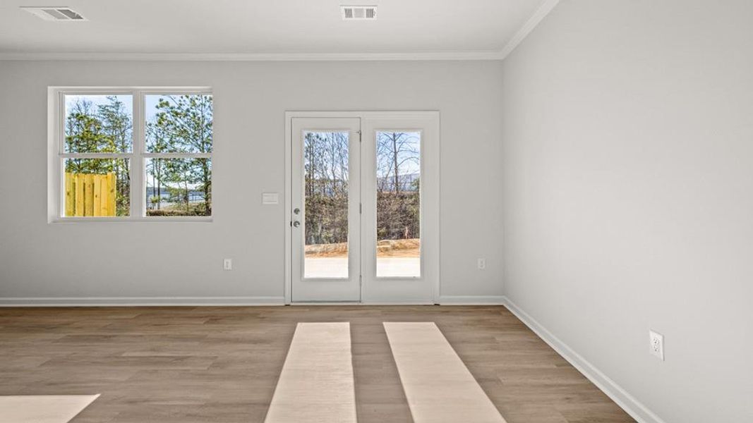 Spacious, unfurnished interior of a new home in Oconee Overlook Townhomes, Gainesville (Image 26).