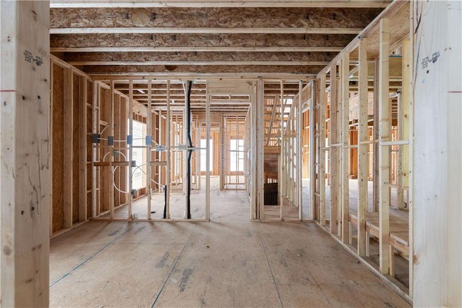 In-progress construction of a new home in , Fairburn, GA (Image 24).