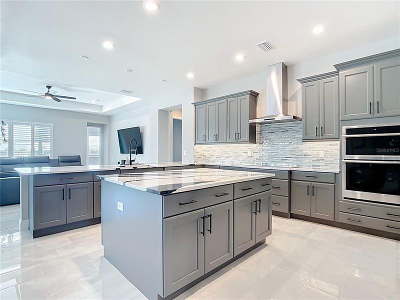 Furnished interior view inside a new home in Hampton Lakes, Sarasota (Image 14). Furnished interior view inside a new home in Hampton Lakes, Sarasota (Image 14).