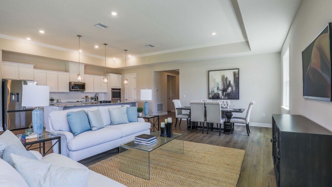 Furnished interior view inside a new home in Malabar Springs, Palm Bay (Image 46). Furnished interior view inside a new home in Malabar Springs, Palm Bay (Image 46).