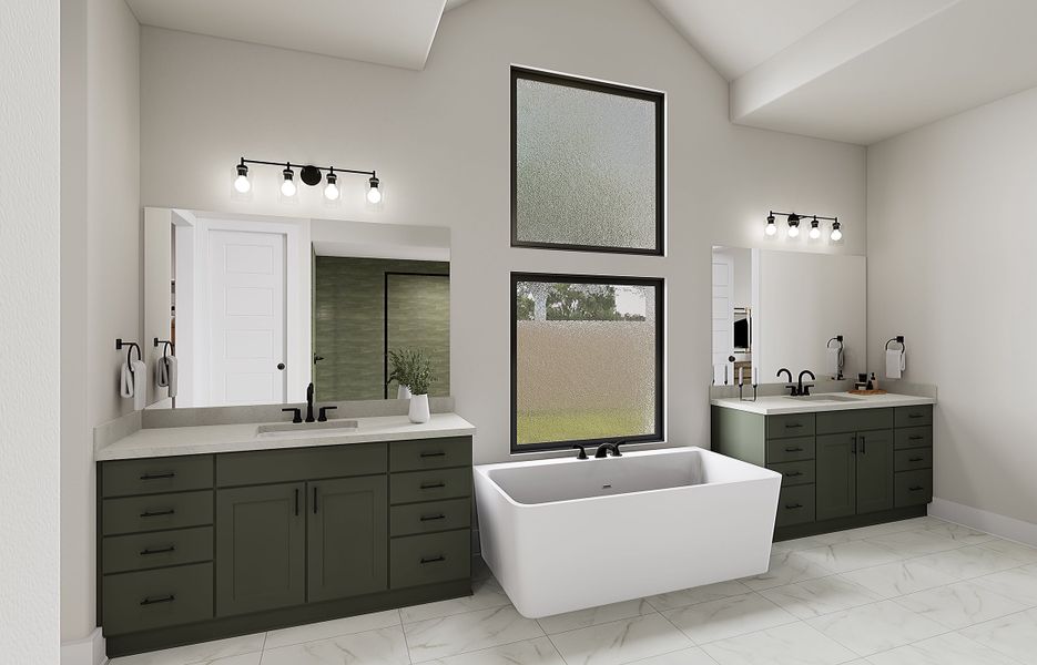 Representative furnished interior of a home built from the Echelon by Tri Pointe Homes in Noven, Leander (Image 16). Representative furnished interior of a home built from the Echelon by Tri Pointe Homes in Noven, Leander (Image 16).