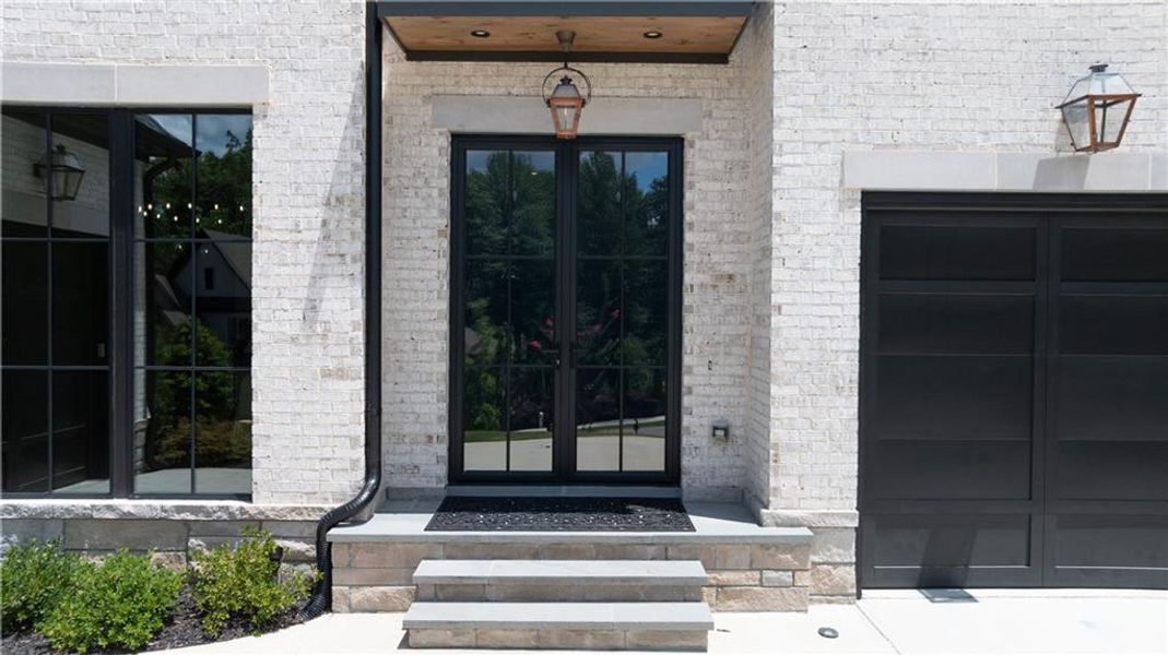Exterior details and patio area of a home in , Acworth (Image 32).