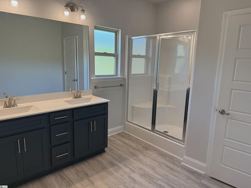 Furnished interior view inside a new home in Bracken Woods, Piedmont (Image 8).