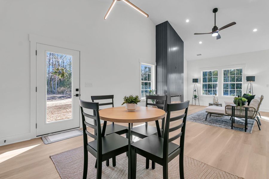 Furnished interior view inside a new home in , Hollywood (Image 7).