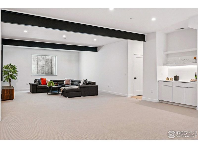 Furnished interior view inside a new home in , Boulder (Image 30).