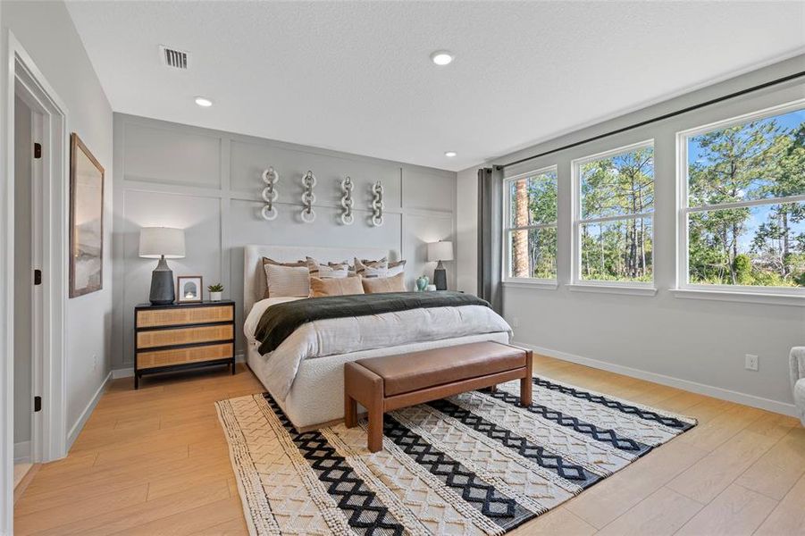 Furnished interior view inside a new home in Reserve East, Flagler Beach (Image 27).