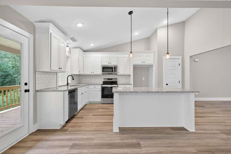 Furnished interior view inside a new home in , Winder (Image 6).