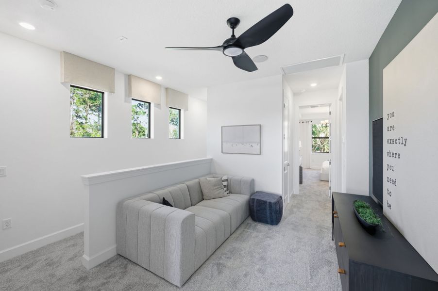 Furnished interior view inside a new home in Everton, Lantana (Image 6). Furnished interior view inside a new home in Everton, Lantana (Image 6).