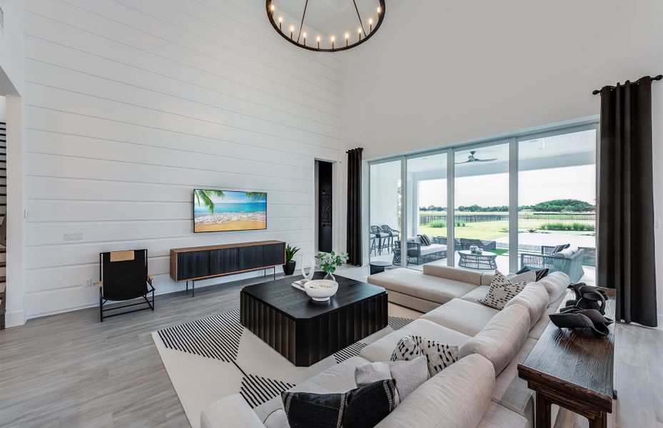 Representative furnished interior of a home built from the Madeira by Del Webb in Del Webb Saint Johns, St. Johns (Image 13).