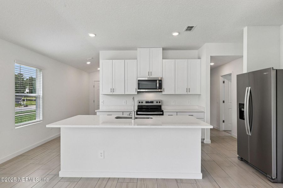 Furnished interior view inside a new home in , Jacksonville (Image 3).