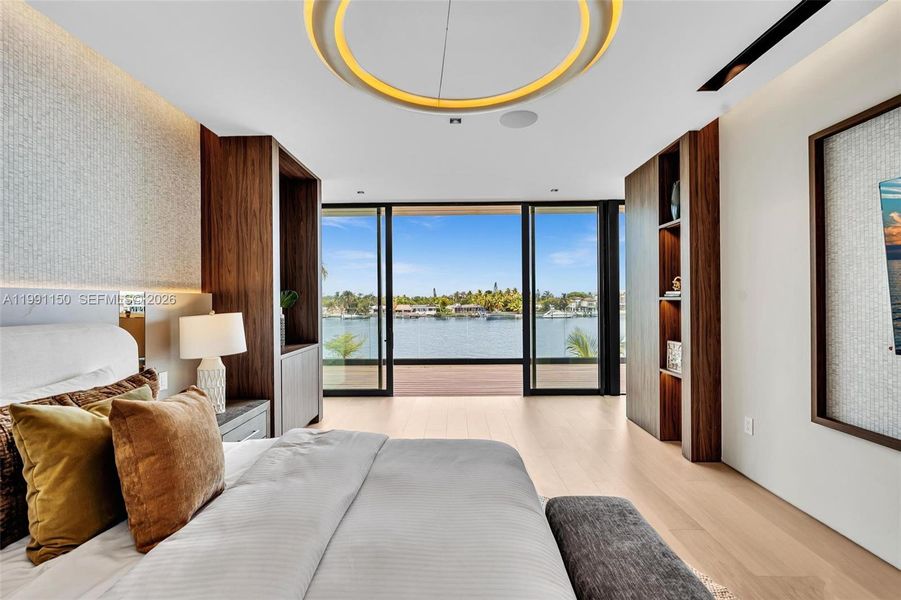 Furnished interior view inside a new home in , Miami Beach (Image 17).